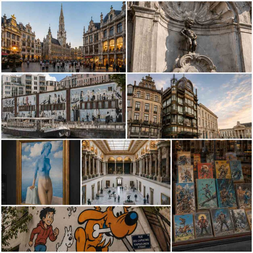 Must-see Brussels from Yadoya Hotel